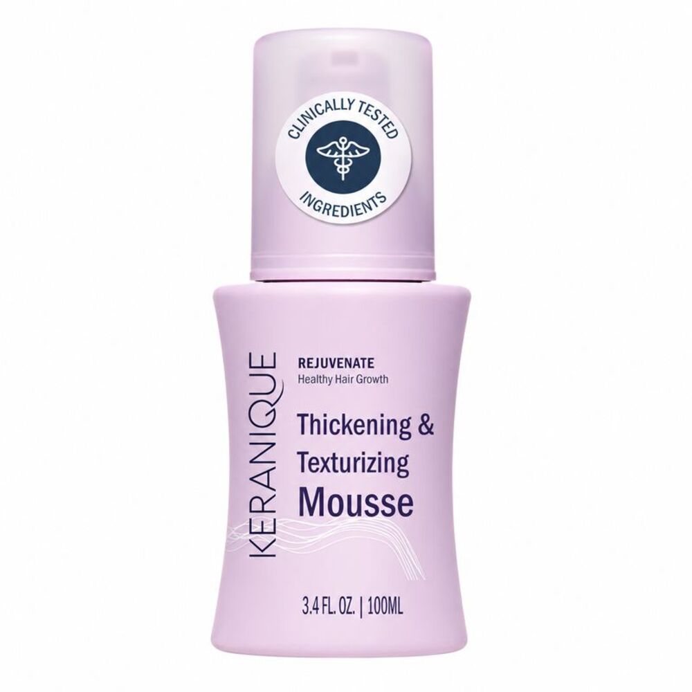 Keranique Thickening & Texturizing Hair Mousse 3.4 Oz